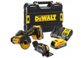DeWALT DCS438E2T-QW Akkus vágószerszám XR PowerStack (76 mm/18V/2x1,7Ah) Tstak