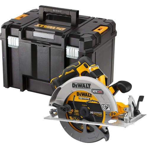 DeWALT DCS573NT-XJ Akkus körfűrész XR (18V/190mm/akku és töltő nélkül) Tstak