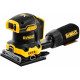 DeWALT DCW200N-XJ Akkus rezgőcsiszoló XR (18V/akku és töltő nélkül)