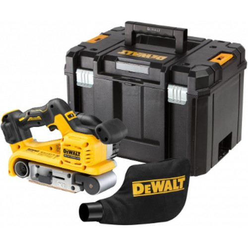 DeWALT DCW220NT-XJ Akkus szalagcsiszoló XR (18V/akku és töltő nélkül) Tstak