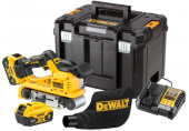 DeWALT DCW220P2-QW Akkus szalagcsiszoló XR (18V/2x5,0Ah) Tstak