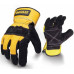 DEWALT DPG41L Prémium kesztyű, megerősített tenyér- és marhabőr ujjak