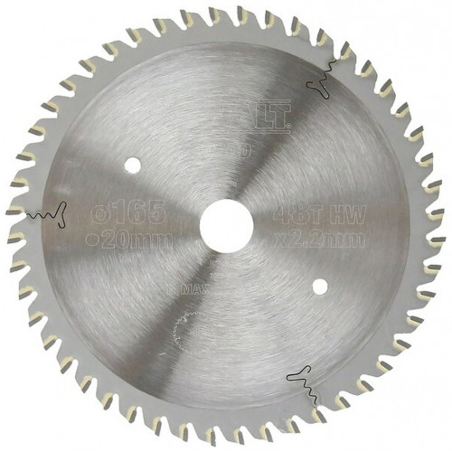 DeWALT DT1090-QZ Extreme Körfűrészlap merülőfűrészhez 165x20mm, 48 fog ATB