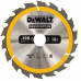 DeWALT DT1943-QZ Construction Körfűrészlap kézi körfűrészekhez 190x30mm, 18 fog WZ 20°