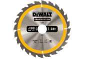 DeWALT DT1944-QZ Construction Körfűrészlap kézi körfűrészekhez 190x30mm, 24fog WZ 16°