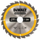 DeWALT DT1944-QZ Construction Körfűrészlap 190x30mm, 24 fog WZ 16°