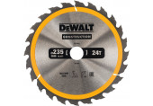 DeWALT DT1954-QZ Construction Körfűrészlap 235x30mm, 24 fog WZ 20°