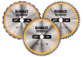 DeWALT DT1964-QZ Construction Körfűrészlap szett 305x30mm, 24/48/60 fog WZ -5°/10°/-5° 3db