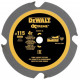 DeWALT DT20421-QZ Extreme Körfűrészlap 115x9,5mm, 4 fog