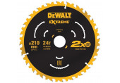 DeWALT DT20432-QZ Extreme Körfűrészlap 210x30mm, 24 fog, ABT 18°