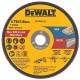 DeWALT DT20592-QZ Vágókorong DCS438 sarokcsiszolóhoz Inox/fém 76x1,6x9,5mm, 3db
