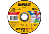 DeWALT DT20595-QZ univerzális vágókorong 125 x 22,2 x 1,0 mm