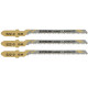 DeWALT DT2081-QZ Dekopírfűrészlap rétegelt anyagokhoz, 82mm, 3db