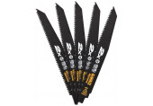 DeWALT DT2307L-QZ fűrészlap EXTREME bimetál szegekkel fához, 228 mm, 5 db