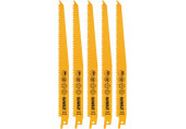 DeWALT DT2349-QZ Bimetál fűrészlapok fa és műanyag számára, 228 mm