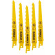 DeWALT DT2356-QZ Bi-Metal Kardfűrészlap 152 mm - 5 db/csomag