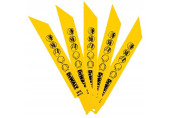 DeWALT DT2385-QZ Bi-Metál Fémvágó kobalt kardfűrészlap 152 mm - 5 db/csomag