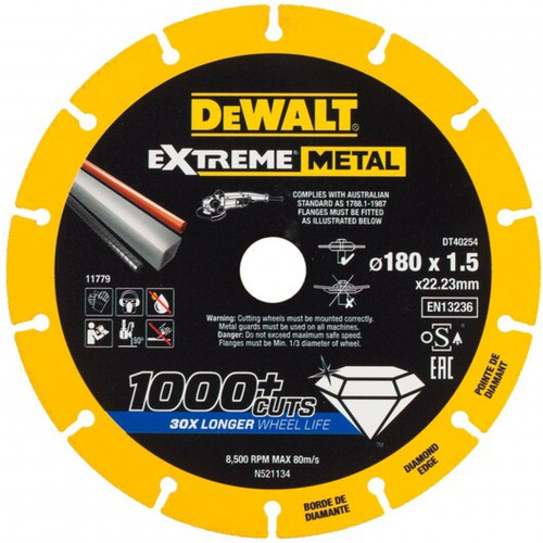 DeWALT DT40254-QZ Gyémánt penge Extreme 180 x 22,2 mm