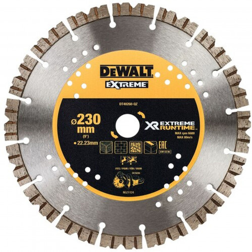 DeWALT DT40260-QZ Extreme Runtime Gyémánt vágókorong 230x22,2mm