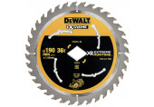 DeWALT DT40271-QZ XR Extreme Körfűrészlap akkus körfűrészekhez 190mm, 36 fog, ATB 25°
