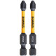 DeWALT DT70531T-QZ Csavarozóbit készlet Pz2 x 50 mm, 2 db