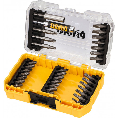 DEWALT DT70709-QZ Bitkészlet mágneses tartóval 33 db DEWALT DT70709-QZ Bitkészlet mágneses tartóval 33 db
