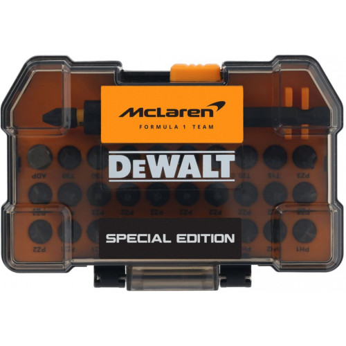 DeWALT DT70900T-QZ McLaren Csavarozóbit készlet ütvecsavarozókhoz 32 db DeWALT DT70900T-QZ McLaren Csavarozóbit készlet ütvecsavarozókhoz 32 db