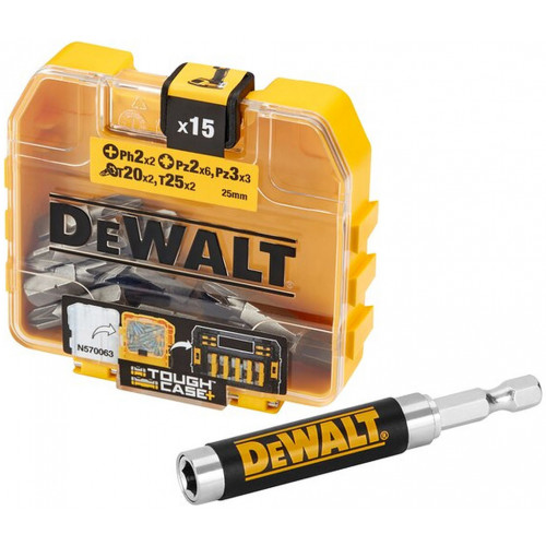 DeWALT DT71511-QZ Impact Bitkészlet 16db