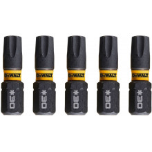 DeWALT DT7384T-QZ Csavarozóbit készlet T30 x 25 mm, 5 db