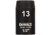 DeWALT DT7531-QZ Extreme Impact Dugókulcs, 1/2", rövid, 13 mm