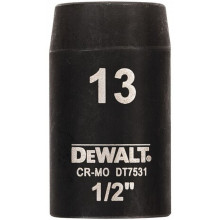 DeWALT DT7531-QZ Extreme Impact Dugókulcs, 1/2", rövid, 13 mm