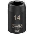 DeWALT DT7532-QZ Extreme Impact dugókulcs, 1/2", rövid, 14 mm