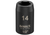 DeWALT DT7532-QZ Extreme Impact Dugókulcs, 1/2", rövid, 14 mm