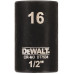 DeWALT DT7534-QZ Extreme Impact dugókulcs, 1/2", rövid, 16 mm