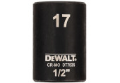DeWALT DT7535-QZ Extreme Impact Dugókulcs, 1/2", rövid, 17 mm