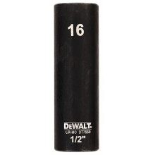 DeWALT DT7550-QZ Extreme Impact Dugókulcs, 1/2", hosszú, 16 mm