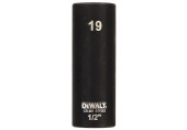 DeWALT DT7553-QZ Extreme Impact Dugókulcs, 1/2", hosszú, 19 mm
