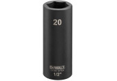 DeWALT DT7554-QZ Extreme Impact Dugókulcs, 1/2", hosszú, 20 mm