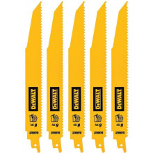 DeWALT DT90381-QZ Kardfűrészlap készlet fához, 228 mm, 5 db