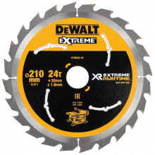 DeWALT DT99565-QZ XR Extreme Runtime Körfűrészlap 210x30 mm, 24 fog WZ/FZ 20°
