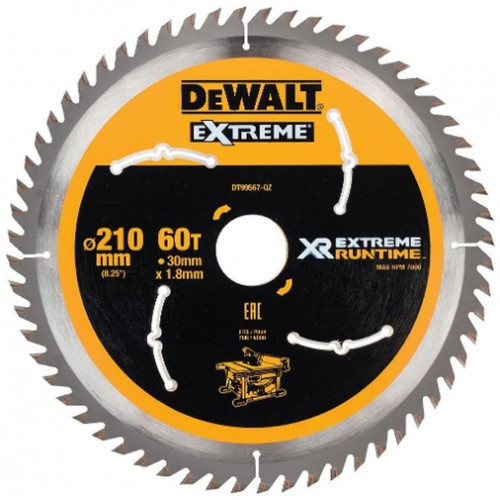 DeWALT DT99567-QZ XR Flexvolt körfűrészlap 210x30mm 60T