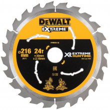 DeWALT DT99568-QZ XR Extreme Runtime Körfűrészlap 216x30 mm, 24 fog WZ/FZ 7°