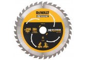 DeWALT DT99572-QZ XR Extreme Runtime Körfűrészlap 250x30 mm, 36 fog WZ/FZ 7°