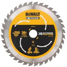 DeWALT DT99572-QZ XR Extreme Runtime Körfűrészlap 250x30 mm, 36 fog WZ/FZ 7°