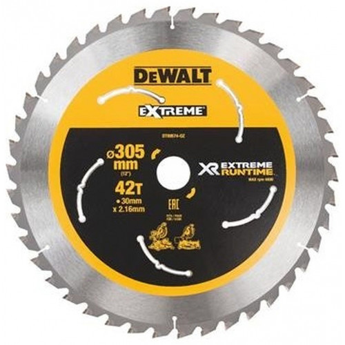 DeWALT DT99574-QZ XR Extreme Runtime Körfűrészlap 305x30 mm, 42 fog WZ/FZ 7°