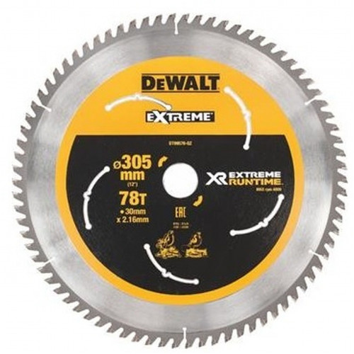 DeWALT DT99576-QZ Extreme körfűrészlap, 305 x 30 mm, 78 fog