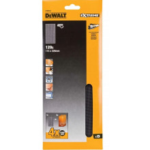 DeWALT DTM8552-QZ Univerzális 1/2 Csiszolóháló 115 x 228 mm 120 g - 5 db/csomag