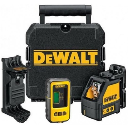 DeWALT DW088KD-XJ vonallézer + DE0892 jelfogó