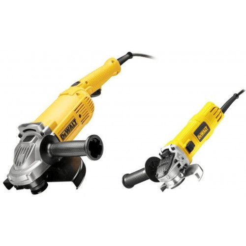 DeWALT DWE492DUO2-QS Sarokcsiszoló szett (DWE492+DWE4157) (230mm/125mm)(2200W/900W)