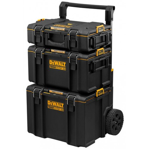 KIÁRUSÍTÁS DeWALT DWST83402-1 ToughSystem 2.0 gurulós szett DS166 + DS300 + DS450 SÉRÜLT